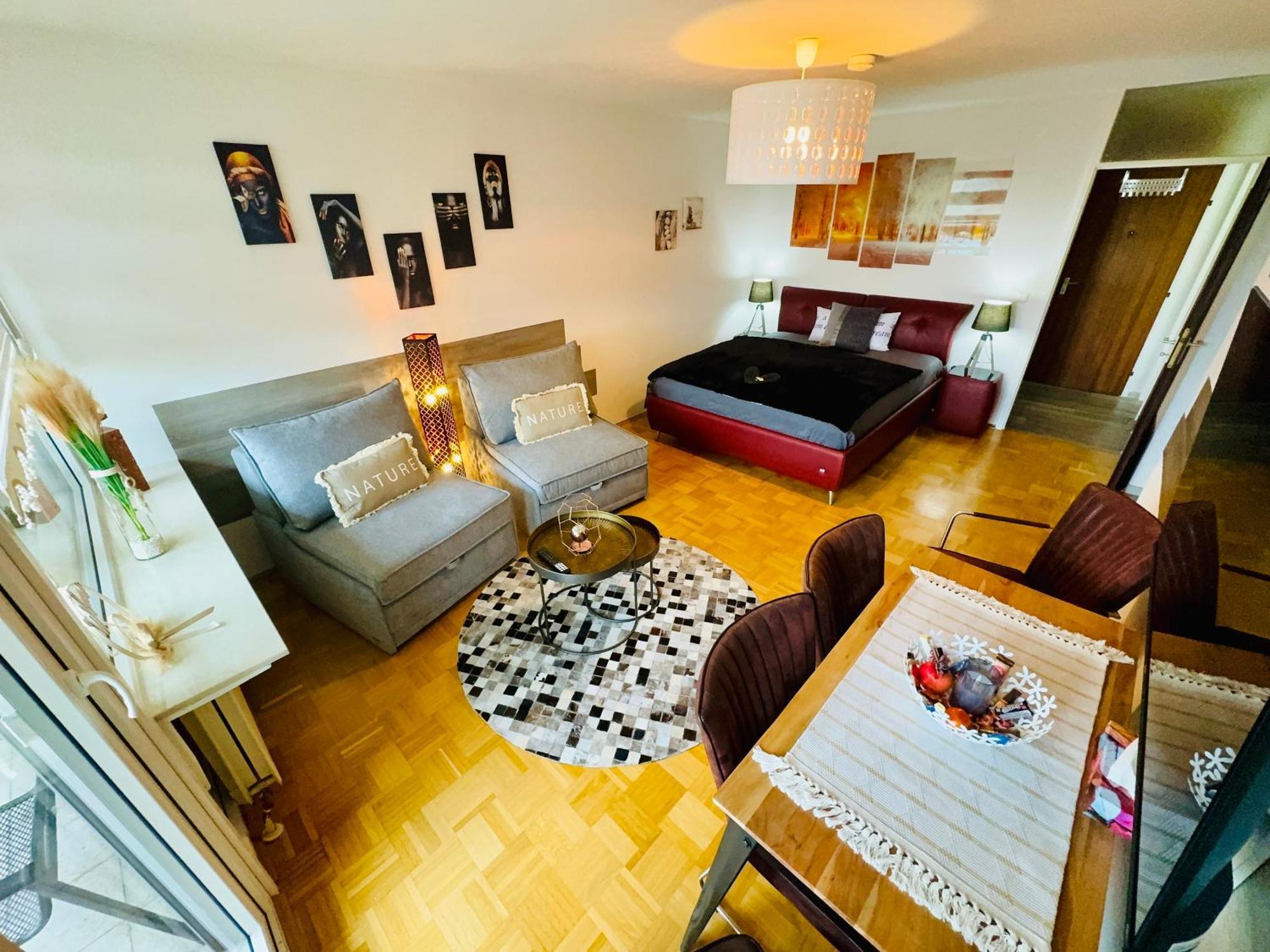 Sunset View Apartment With Logia Ettlingen Dış mekan fotoğraf
